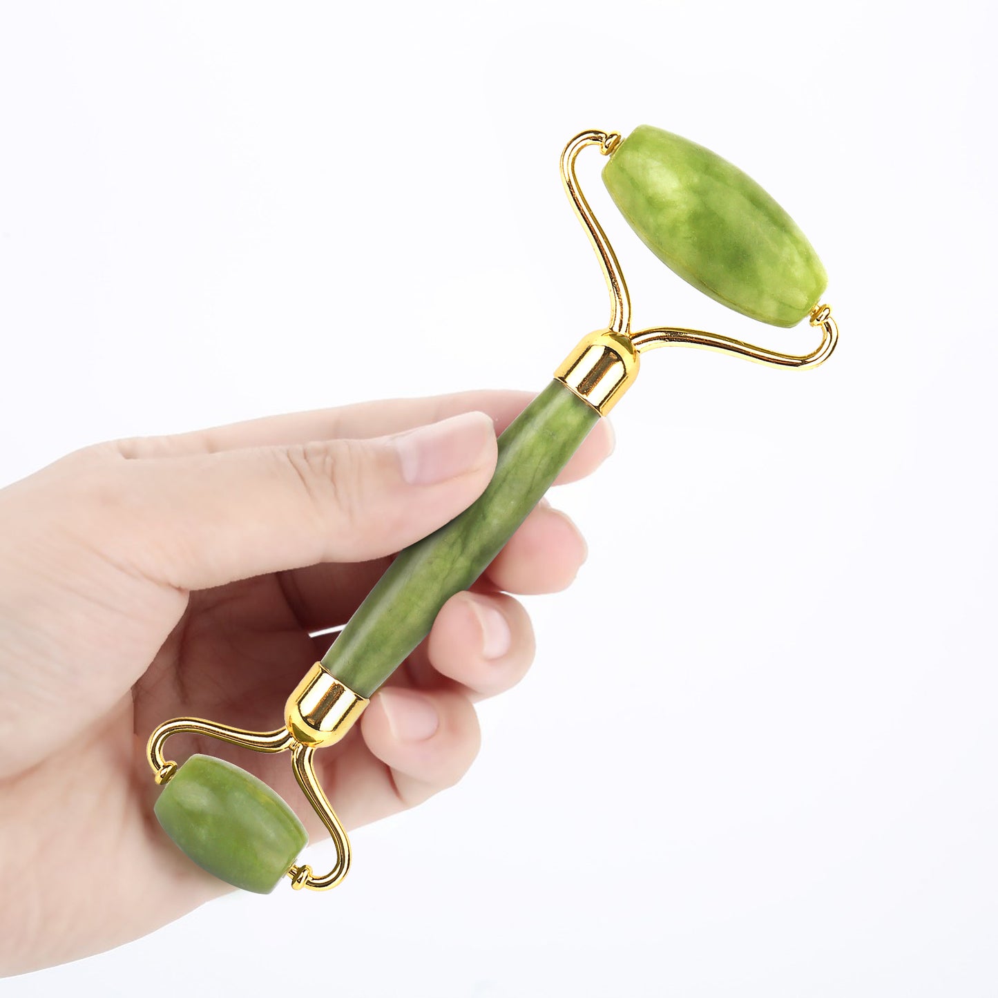 Rose Quartz Jade Roller and Gua Sha Set