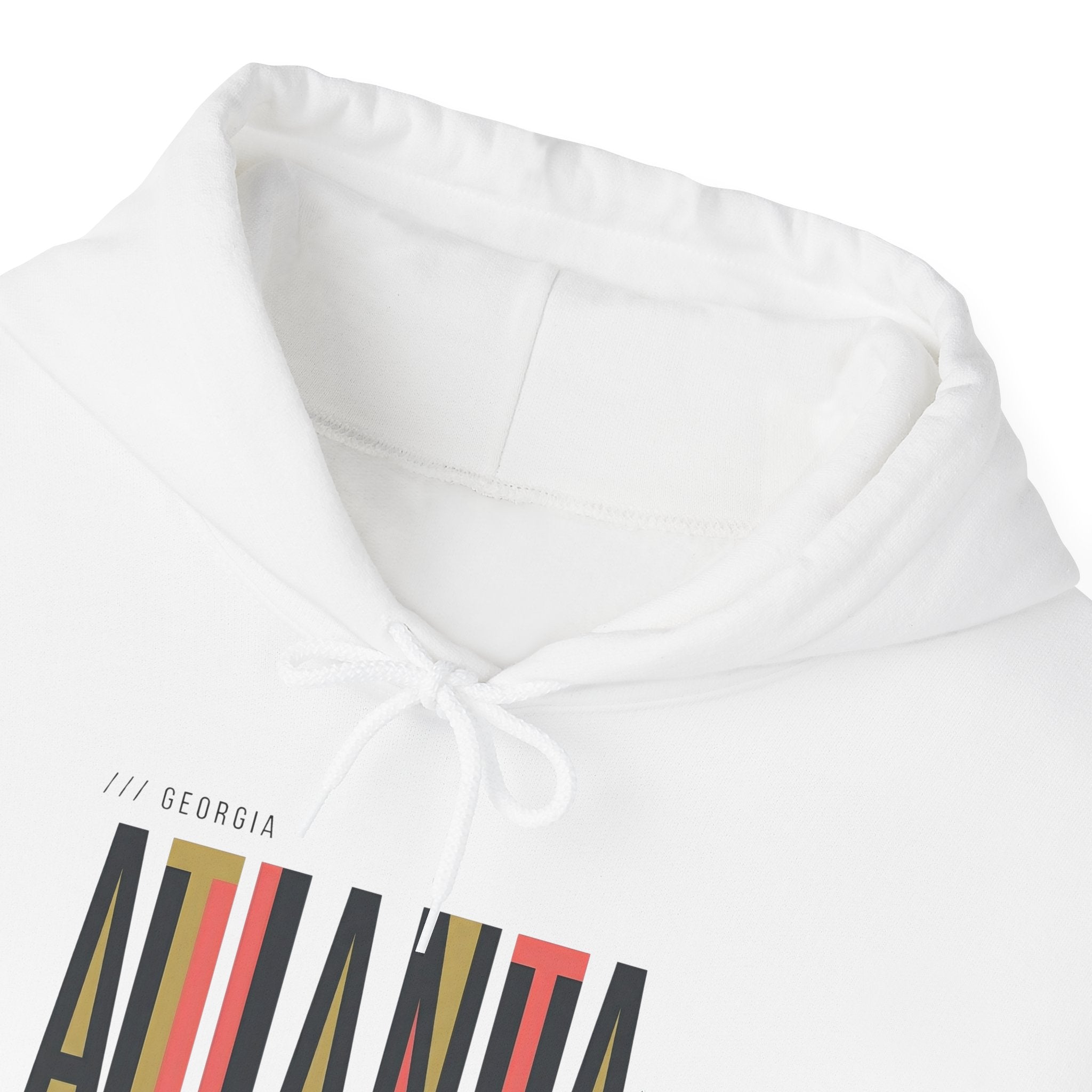 Atlanta Retro Stripe Hoodie – Colorblock City Pride Sweatshirt