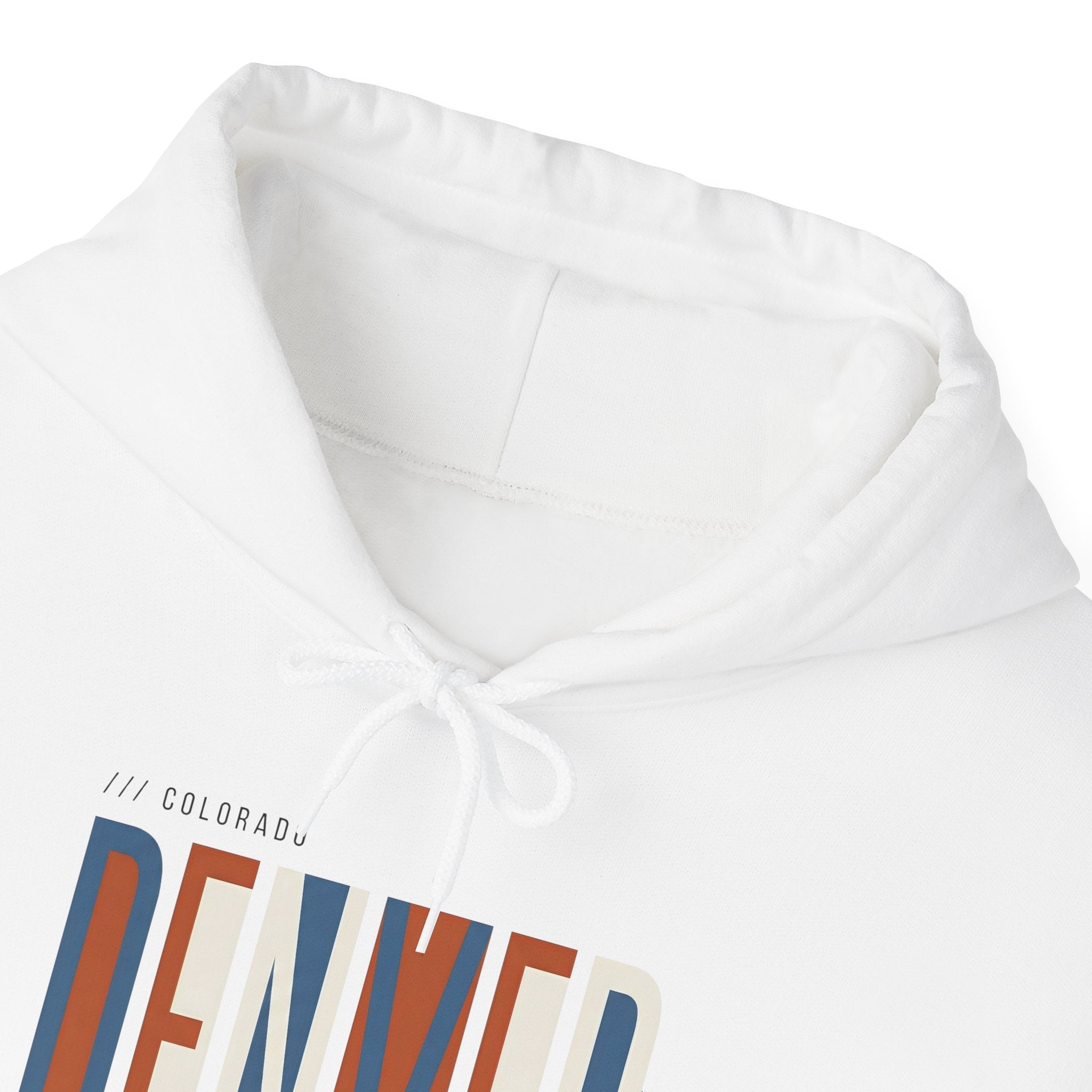 Denver Retro Stripe Hoodie — Colorado City Pride Sweatshirt