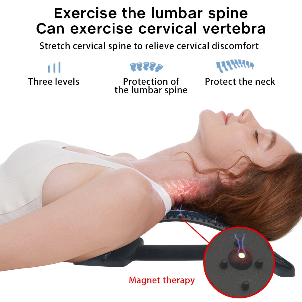 Adjustable Back Massager for Relaxation and Muscle Tension Relief