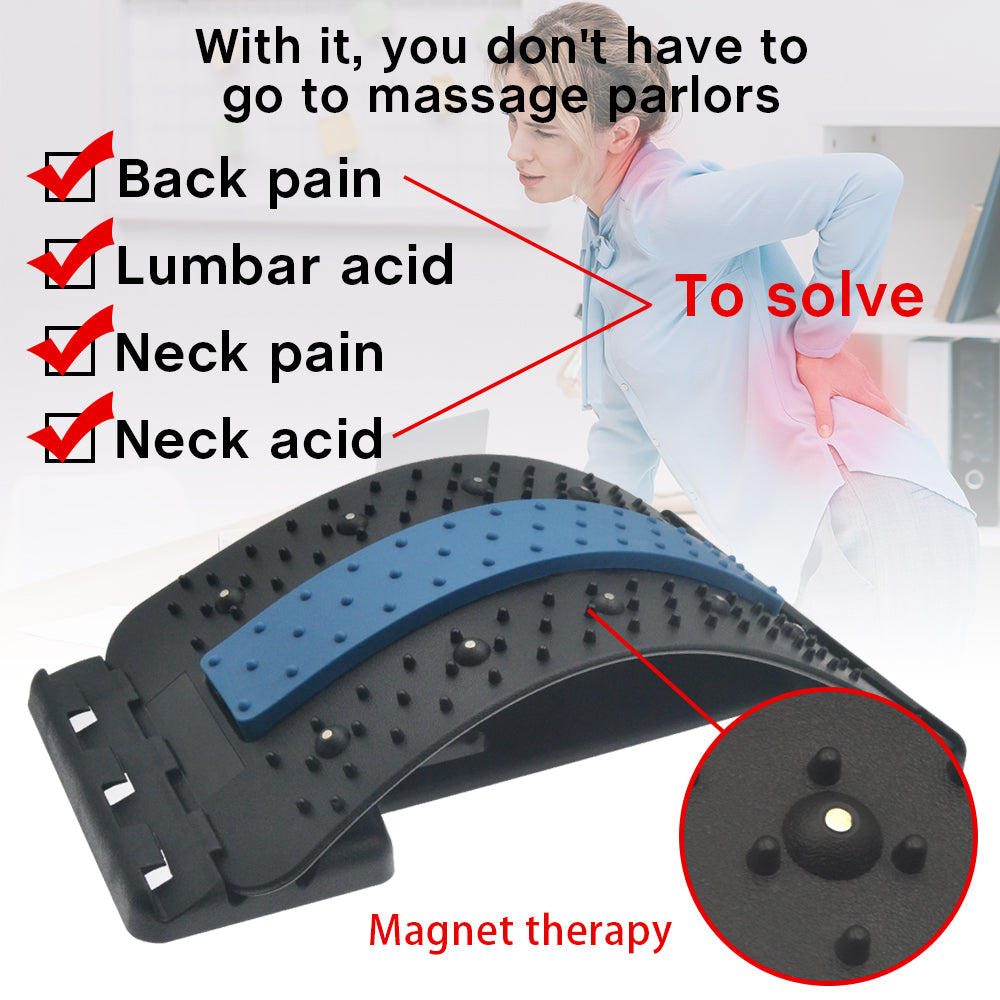 Adjustable Back Massager for Relaxation and Muscle Tension Relief