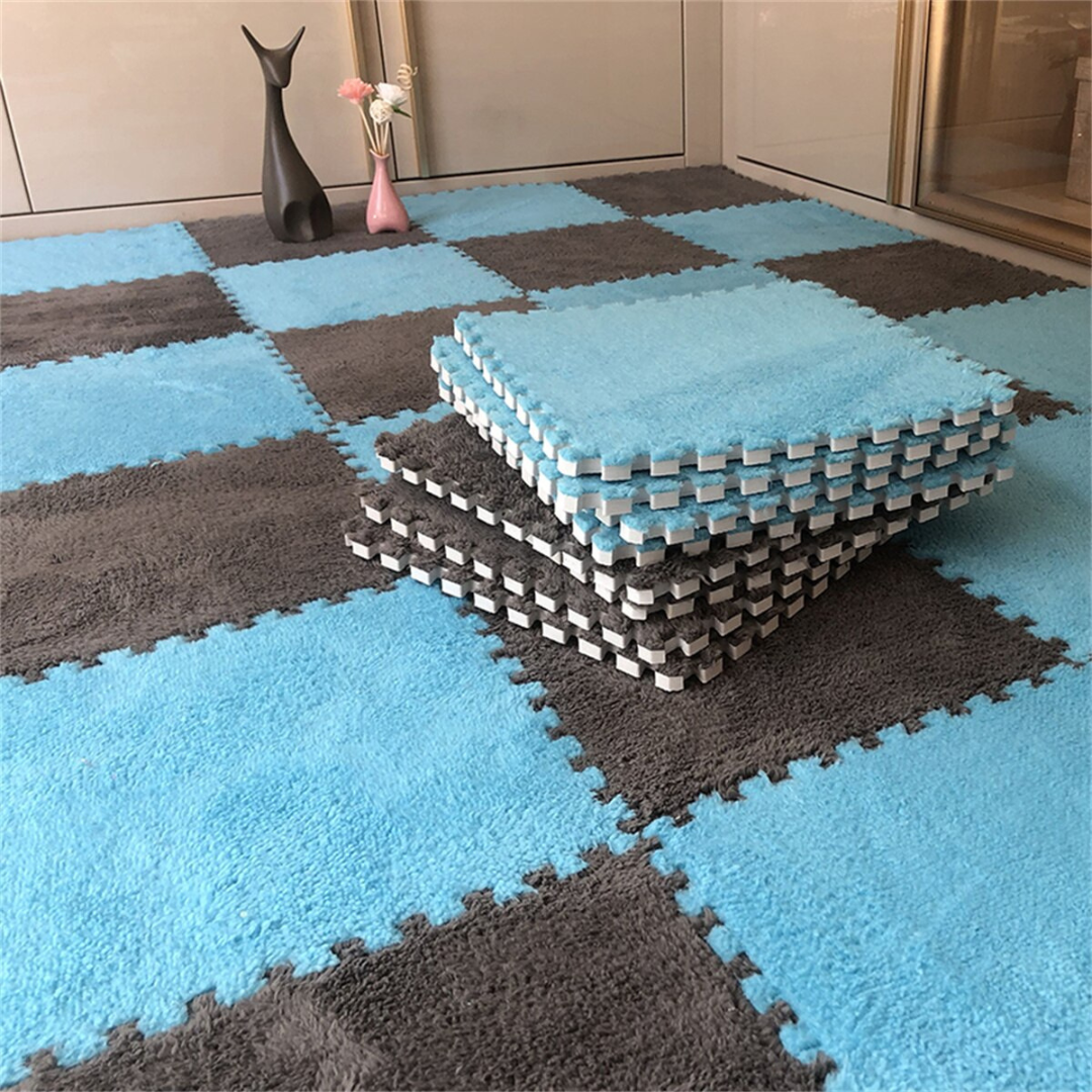 Multipurpose Interlocking Plush Carpet