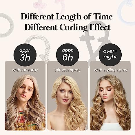 Heatless Curling Rod Headband