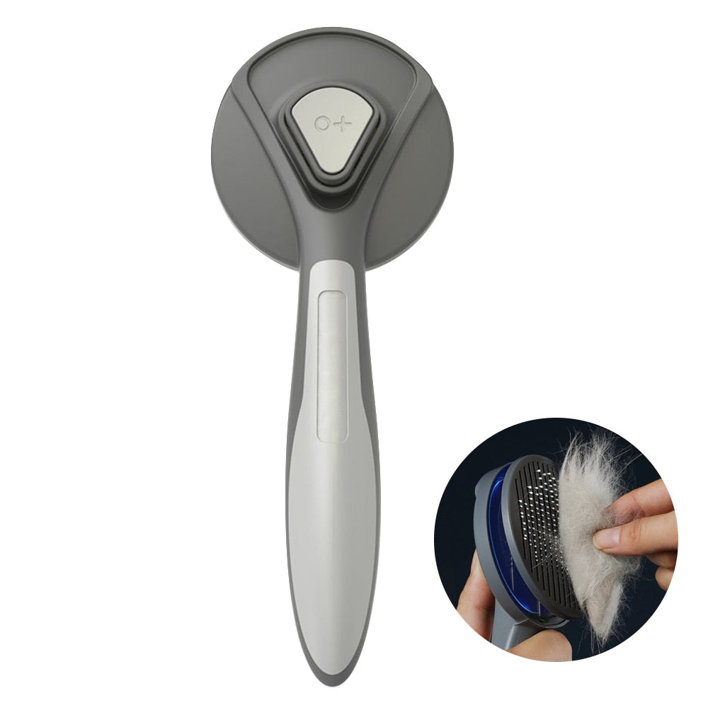 Gray Pakeway Pet Grooming Brush