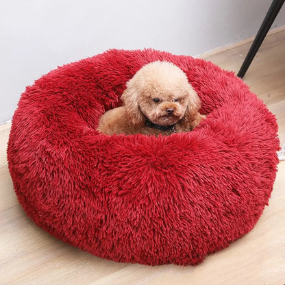 Luxury Long-Haired Cozy Bed For Cats & Dogs