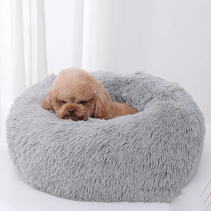 Luxury Long-Haired Cozy Bed For Cats & Dogs