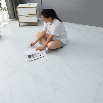 Simulated Marble Tile Floor Sticker