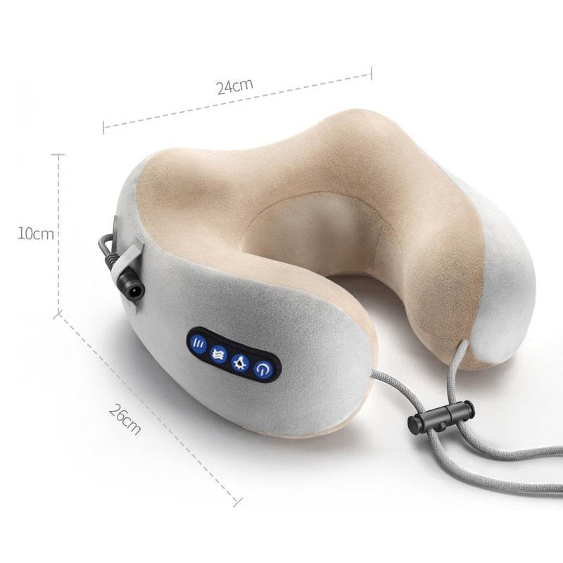 Electric Neck Massager U-Shaped Pillow