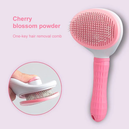 Pet Salon at Home: 2-in-1 Dog and Cat Hair Remover & Grooming Brush