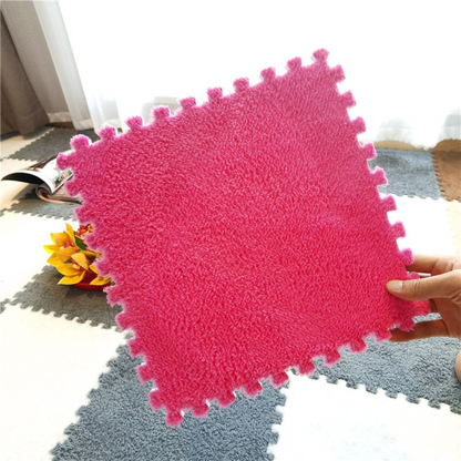 Multipurpose Interlocking Plush Carpet