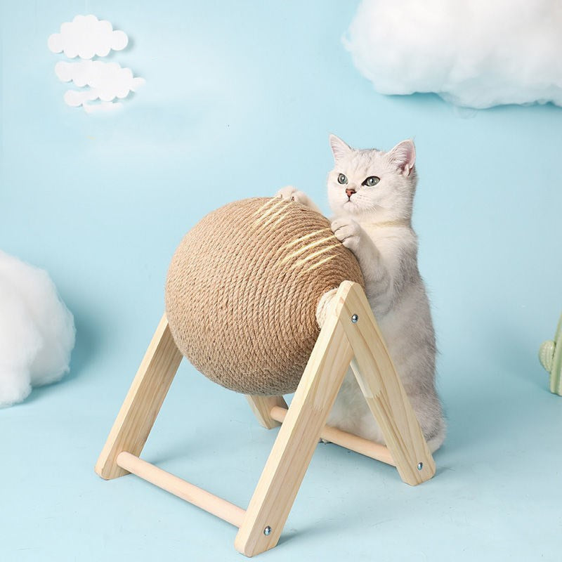 Durable Sisal Cat Scratching Ball Toy - Type L