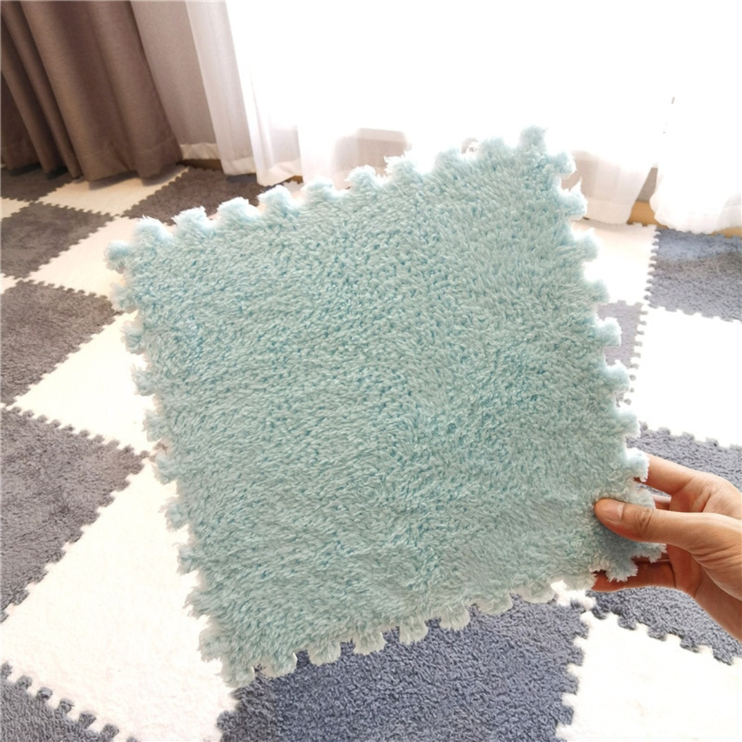 Multipurpose Interlocking Plush Carpet