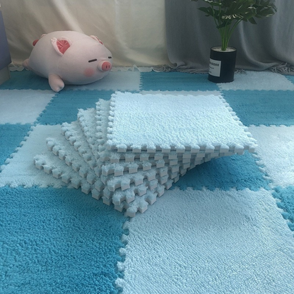 Multipurpose Interlocking Plush Carpet