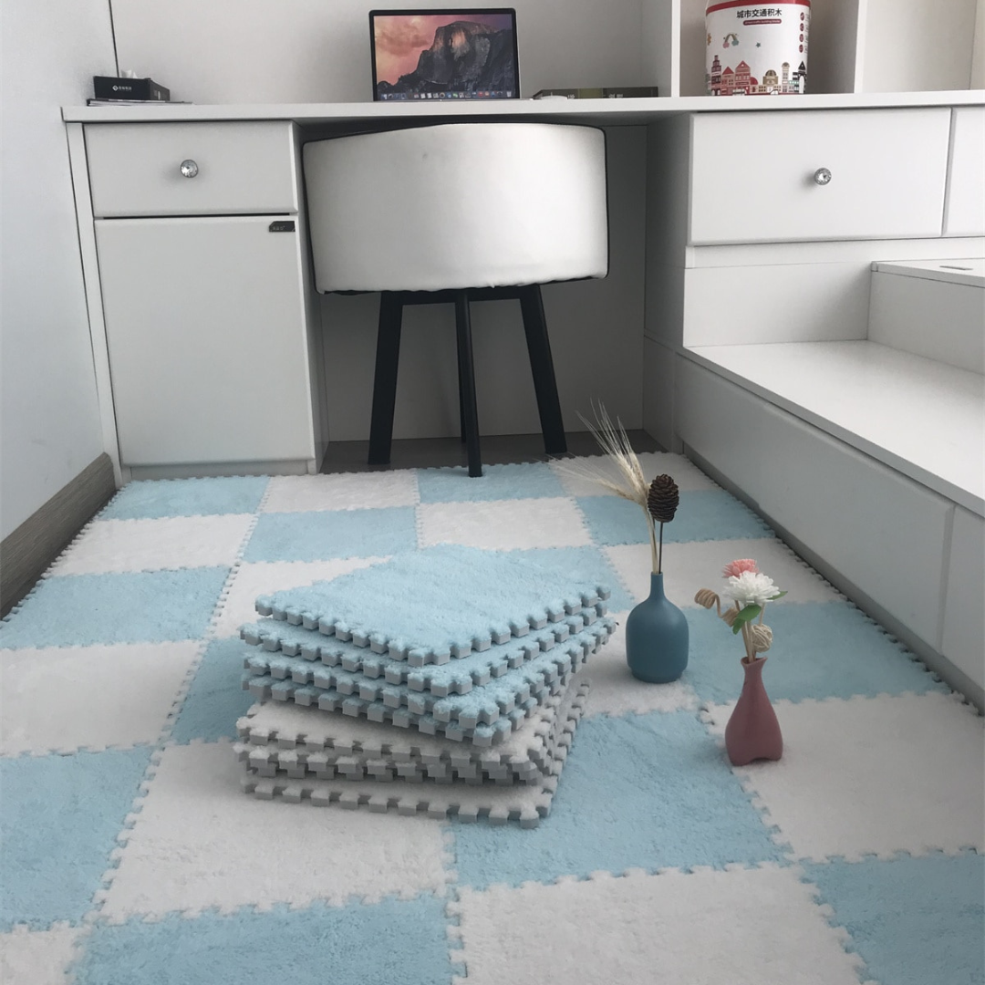 Multipurpose Interlocking Plush Carpet