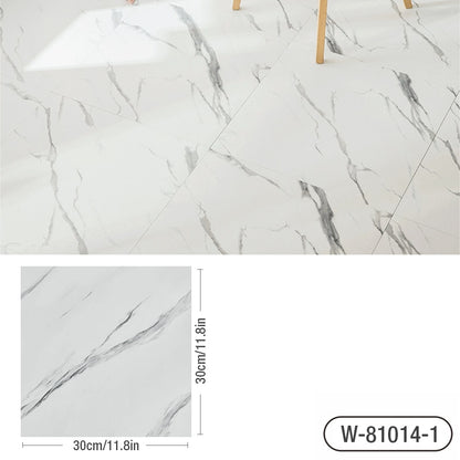 Simulated Marble Tile Floor Sticker